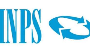 Logo di INPS azzurro su fondo bianco