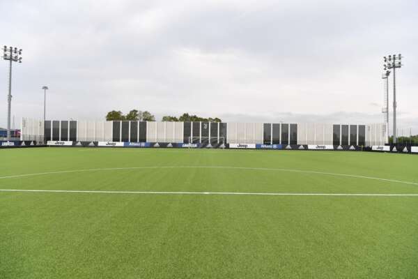 General view of the JWomen first team pitch Campo 8 Ale&Ricky at Juventus Center Vinovo on September 30, 2021 in Vinovo, Italy.